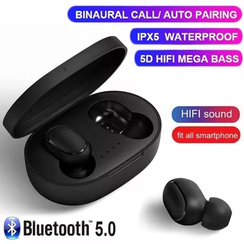 Esports Gaming Earbuds - A6S TWS Earphone Nirkabel Bluetooth 5.0