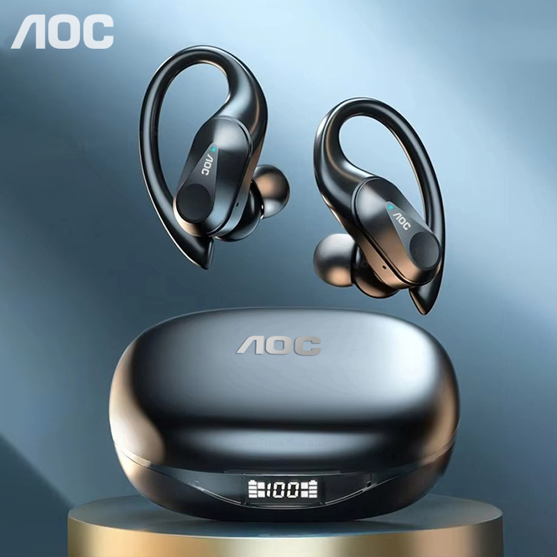 Esports Gaming Earbuds - Pilihan AOC Headset Olahraga Nirkabel Bluetooth