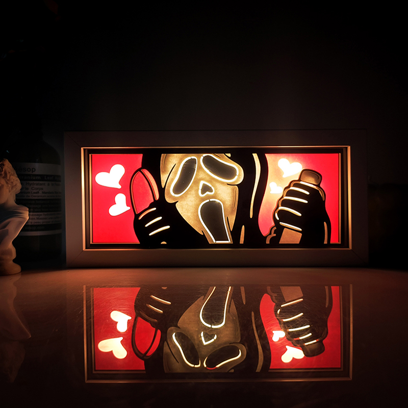 Esports Gaming Controller - Kotak Shadow potongan kertas seri film