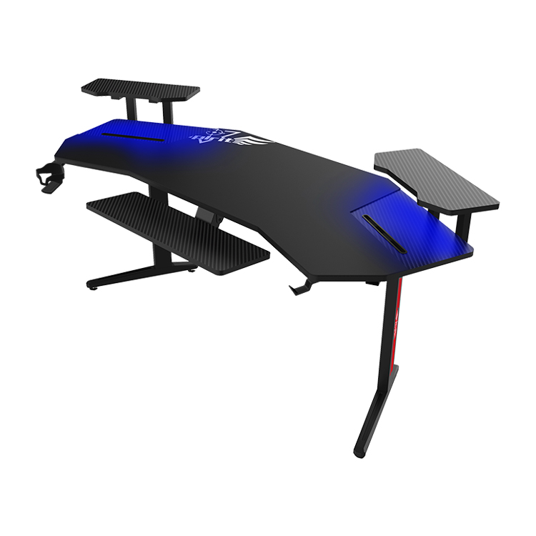 Esports Gaming - Meja Gaming Komputer E-Sports LED RGB
