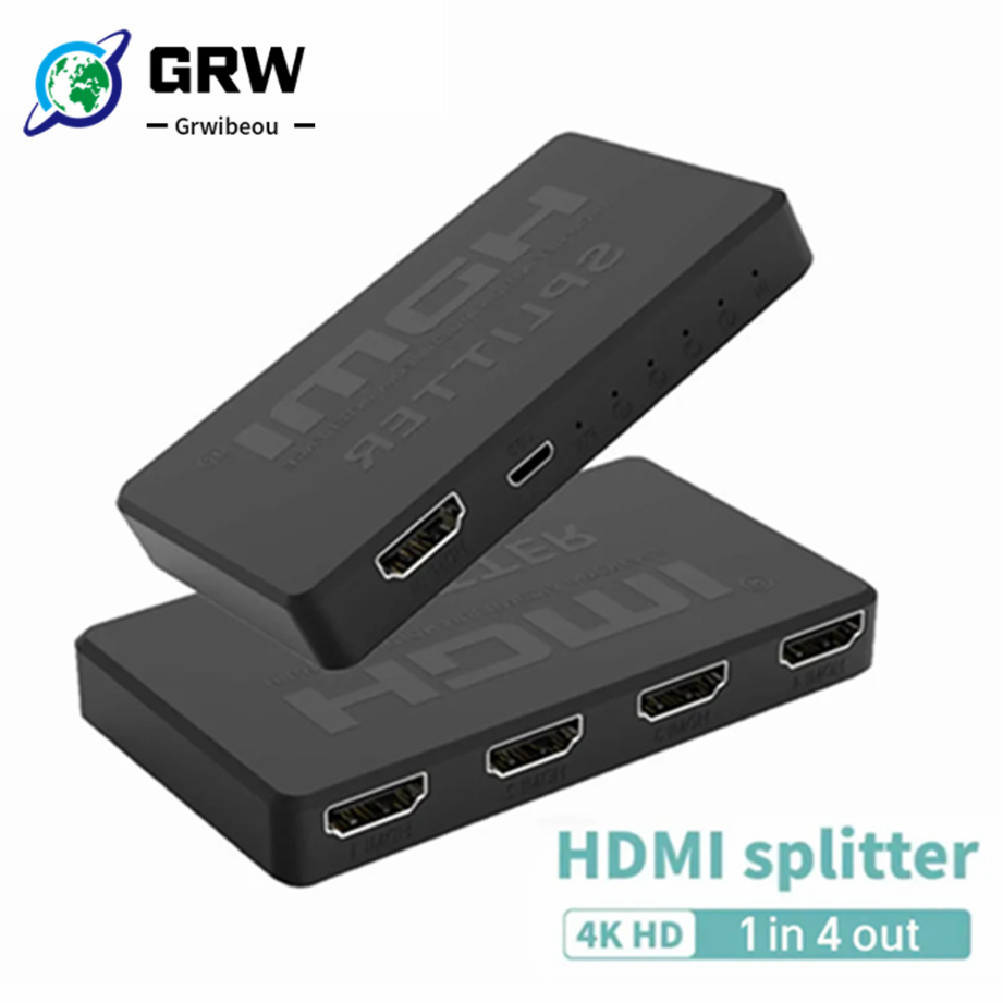 Esports Gaming Hub - Video sakelar HD 4K HDMI 4x1,