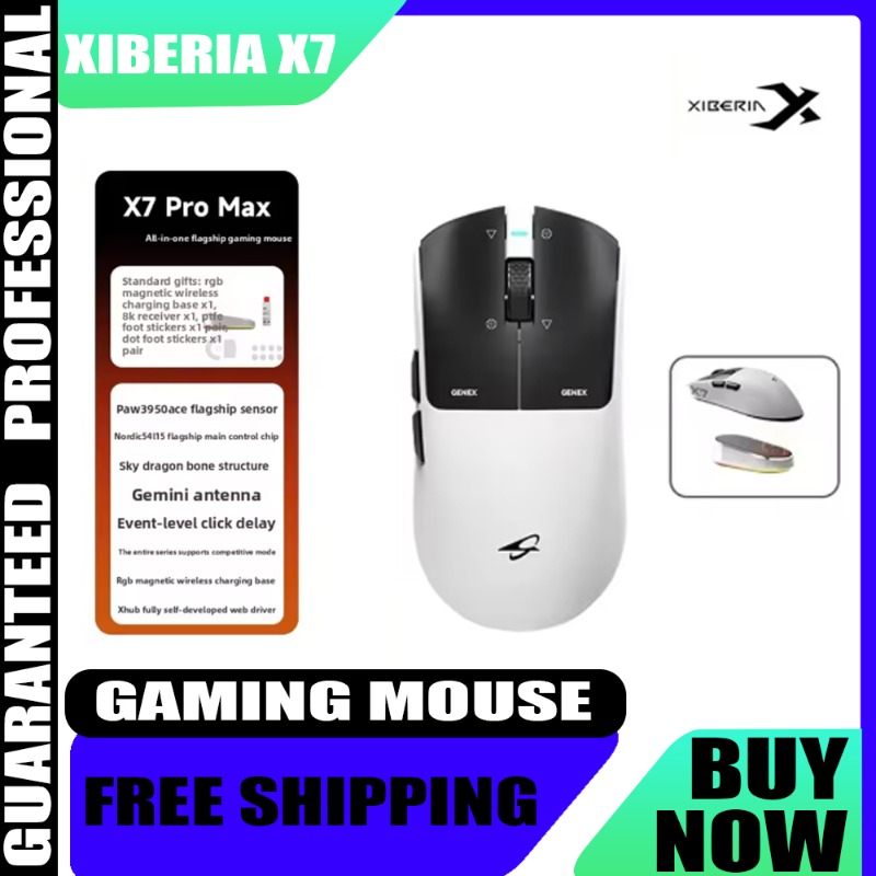 Esports Gaming Competition - XIBERIA X7 Mouse Gaming Nirkabel Ringan
