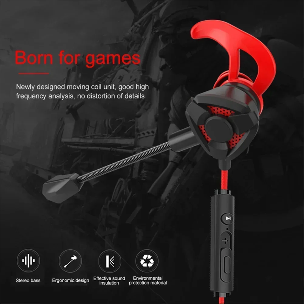 Headphone Gamer, Earphone berk - Esports Gaming Earbuds ulasan dan harga