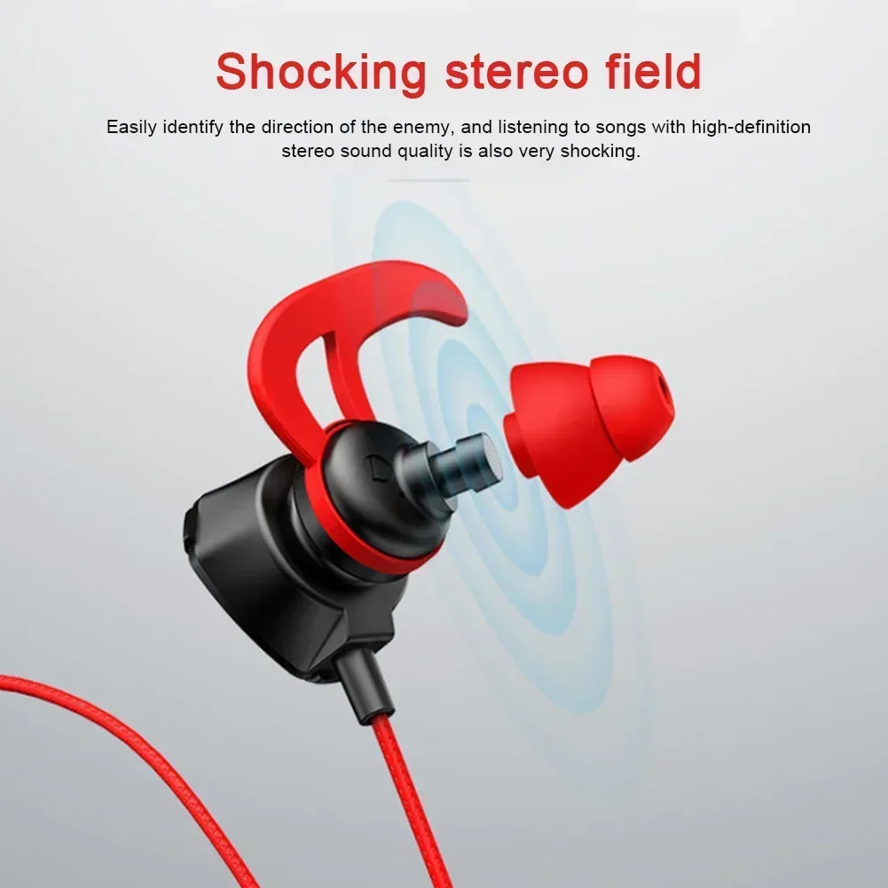 Headphone Gamer, Earphone berk - Esports Gaming Earbuds ulasan dan harga