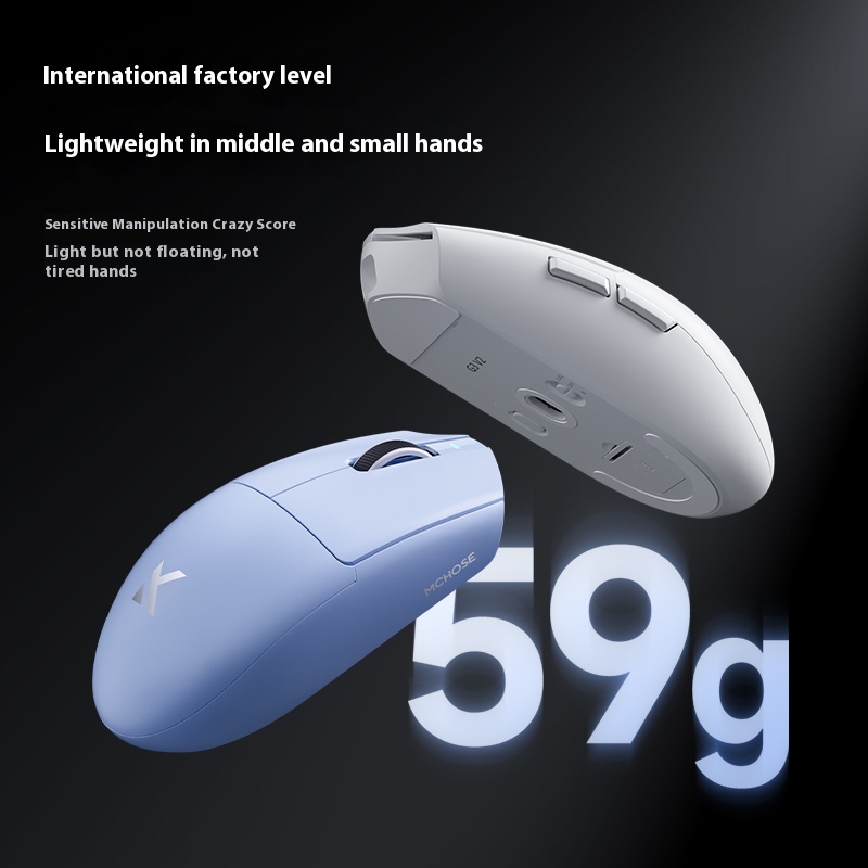 MCHOSE G3 V2/G3 A Mouse Nirkab - Esports Gaming Hub ulasan dan harga