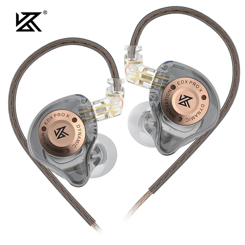 KZ EDX PRO X earphone berkabel - Esports Gaming Earbuds ulasan dan harga