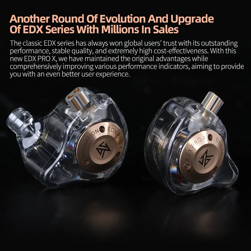 KZ EDX PRO X earphone berkabel - Esports Gaming Earbuds ulasan dan harga