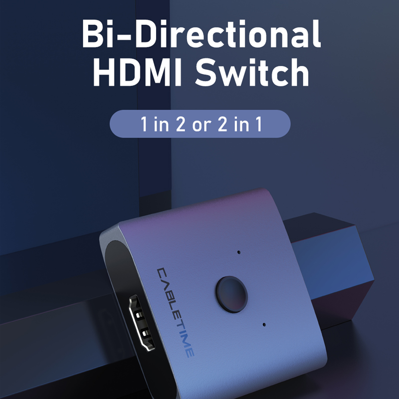 CABLETIME HDMI Switch Splitter - Esports Gaming Hub ulasan dan harga