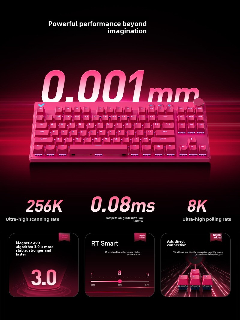 MCHOSE Mix 87 Versi Super Komp - Esports Gaming Competition ulasan dan harga