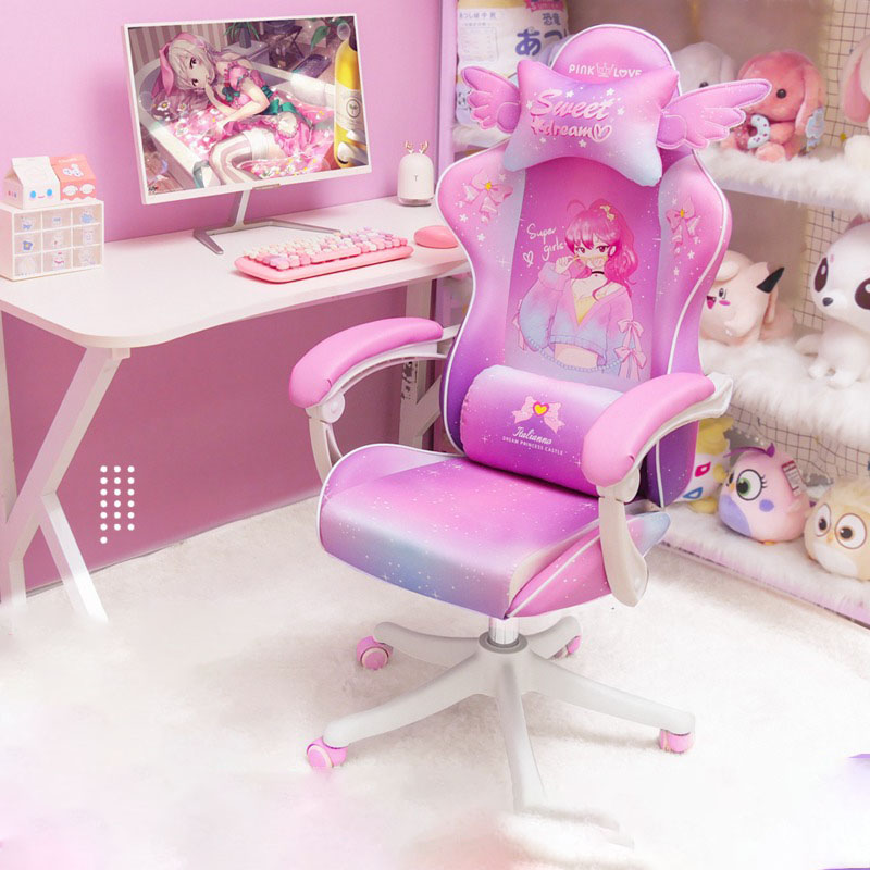Kursi Gaming Anime kartun lucu - Esports Gaming Competition ulasan dan harga