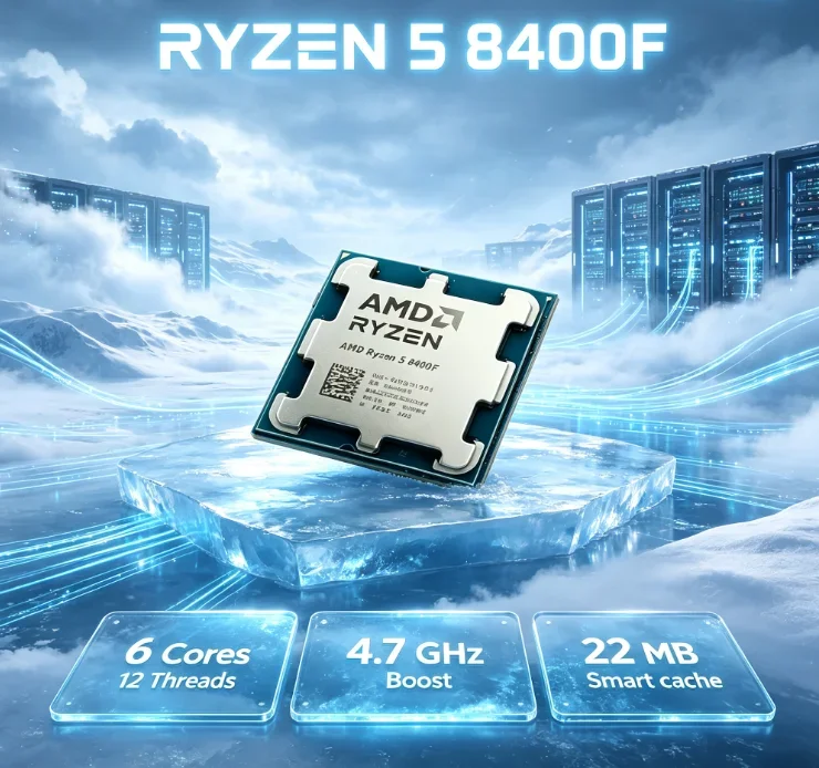 AMD Ryzen 5 8400F CPU Kompetit - Esports Gaming Competition ulasan dan harga