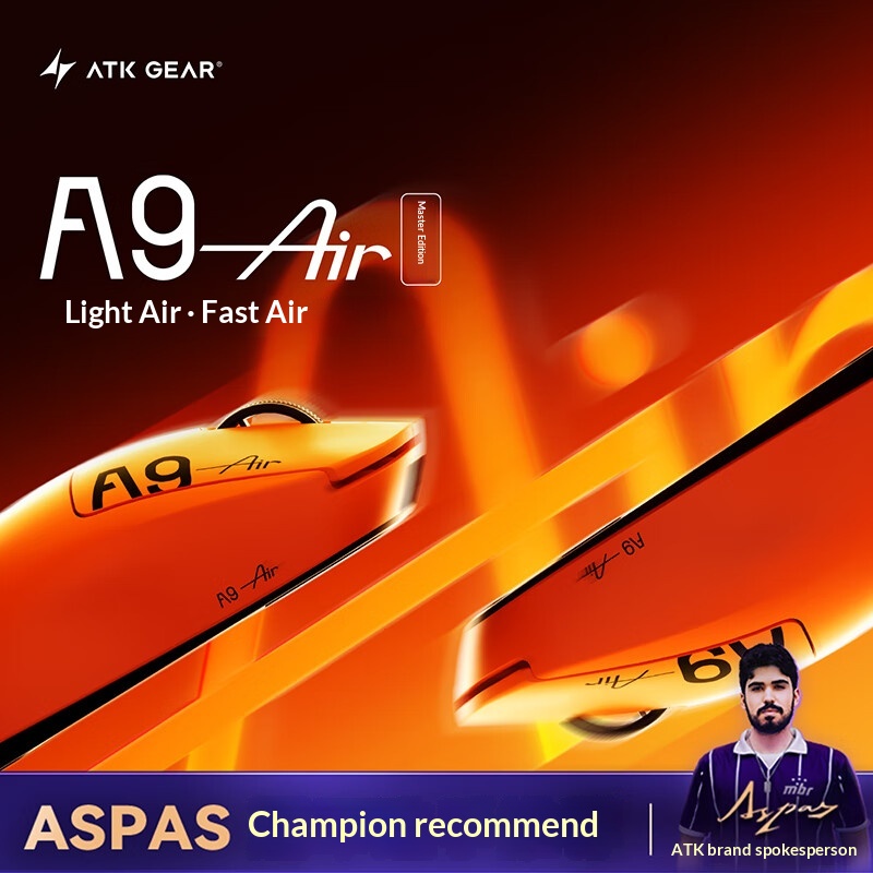 ATK Dragonfly A9 Air Master Ed - Esports Gaming Competition ulasan dan harga