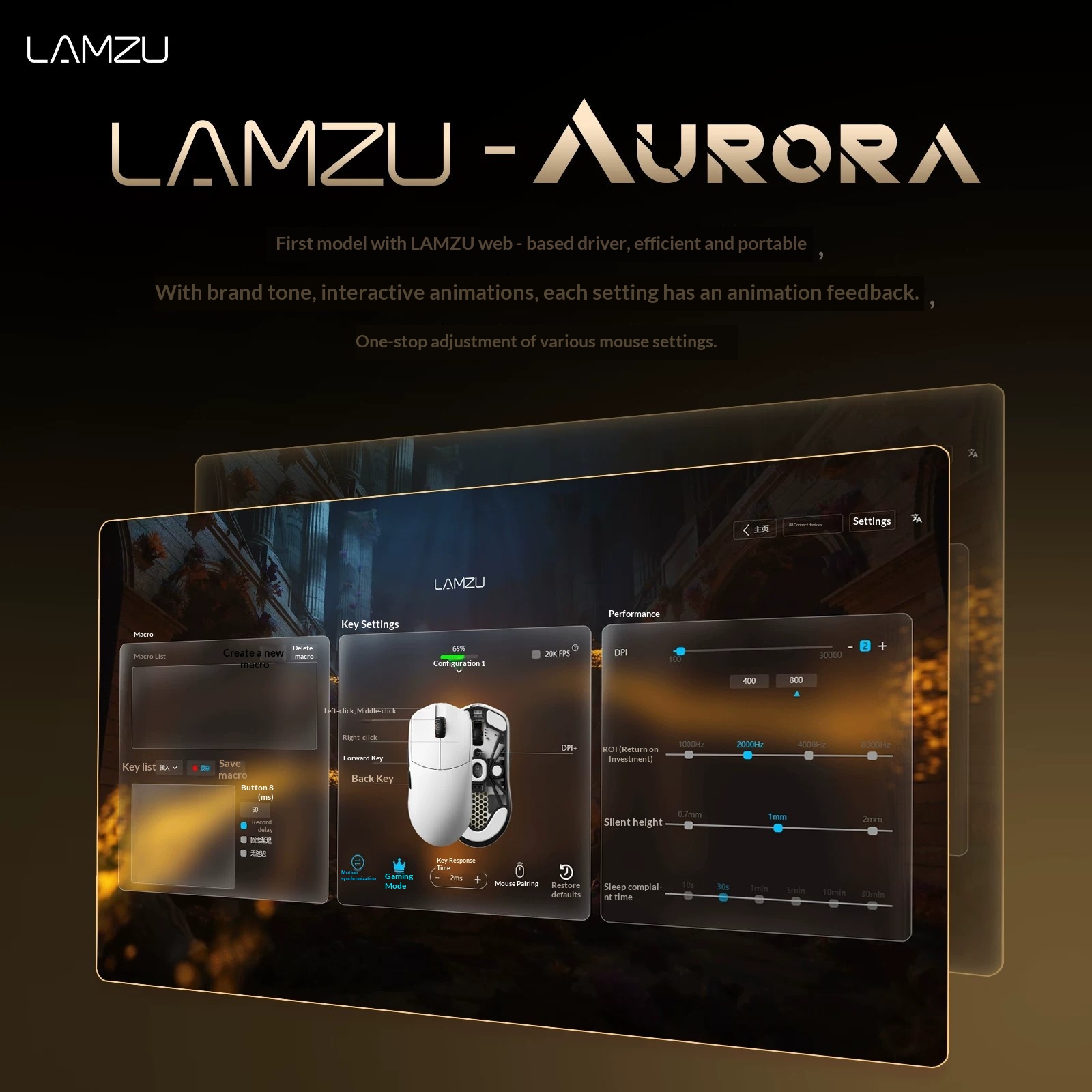 Lamzu Maya X Mouse Gaming Nirk - Esports Gaming Competition ulasan dan harga