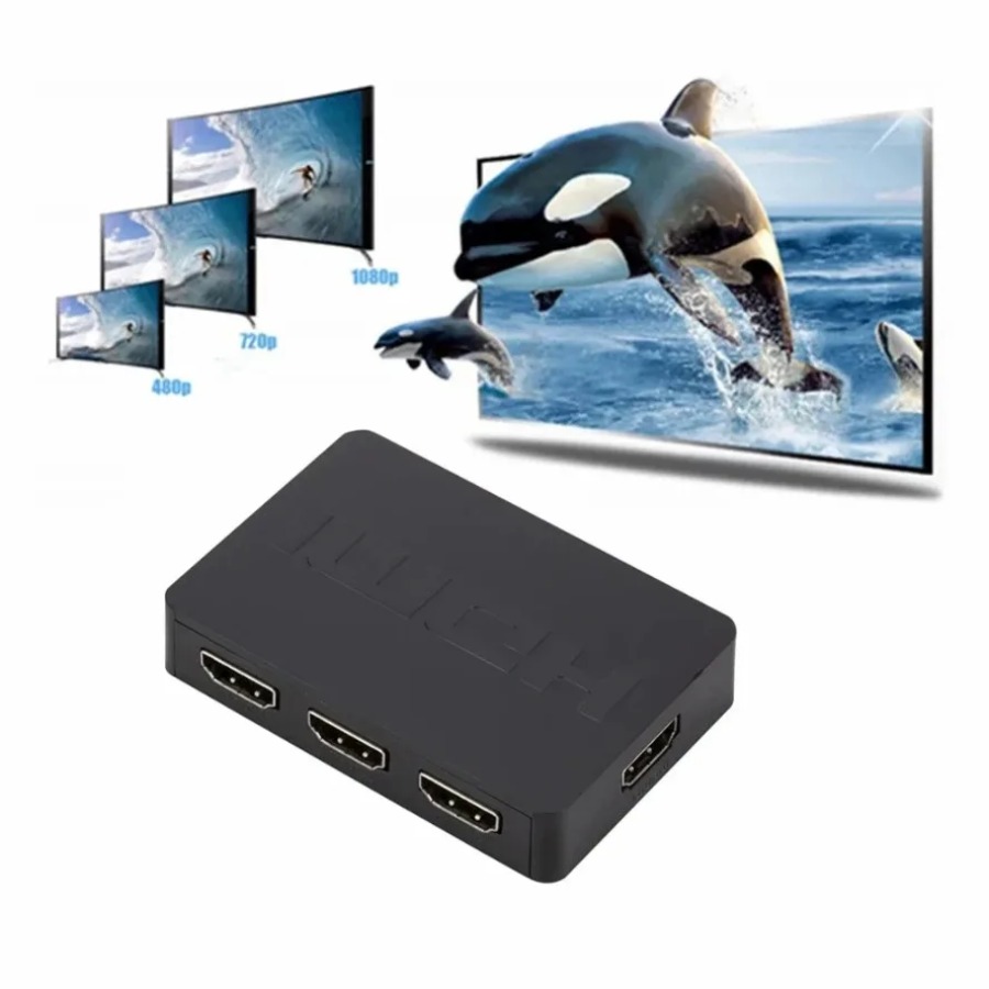 3 Port Pengalih HDMI Kompatibe - Esports Gaming Hub ulasan dan harga