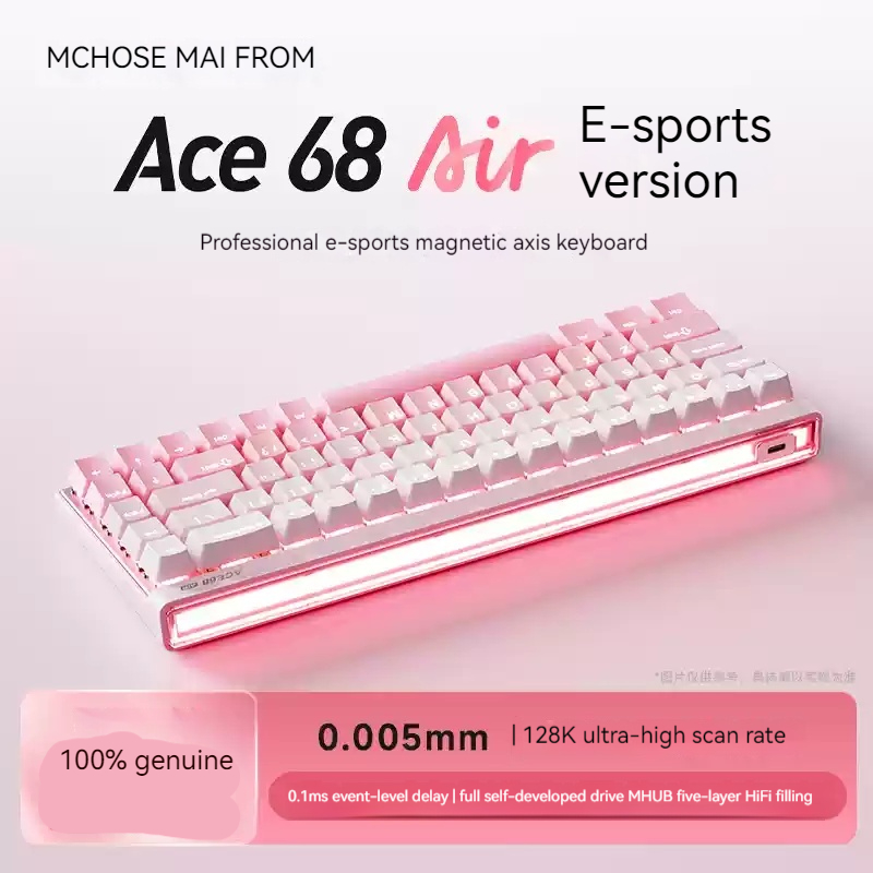 Keyboard Mekanik Mchose Ace68  - Esports Gaming ulasan dan harga