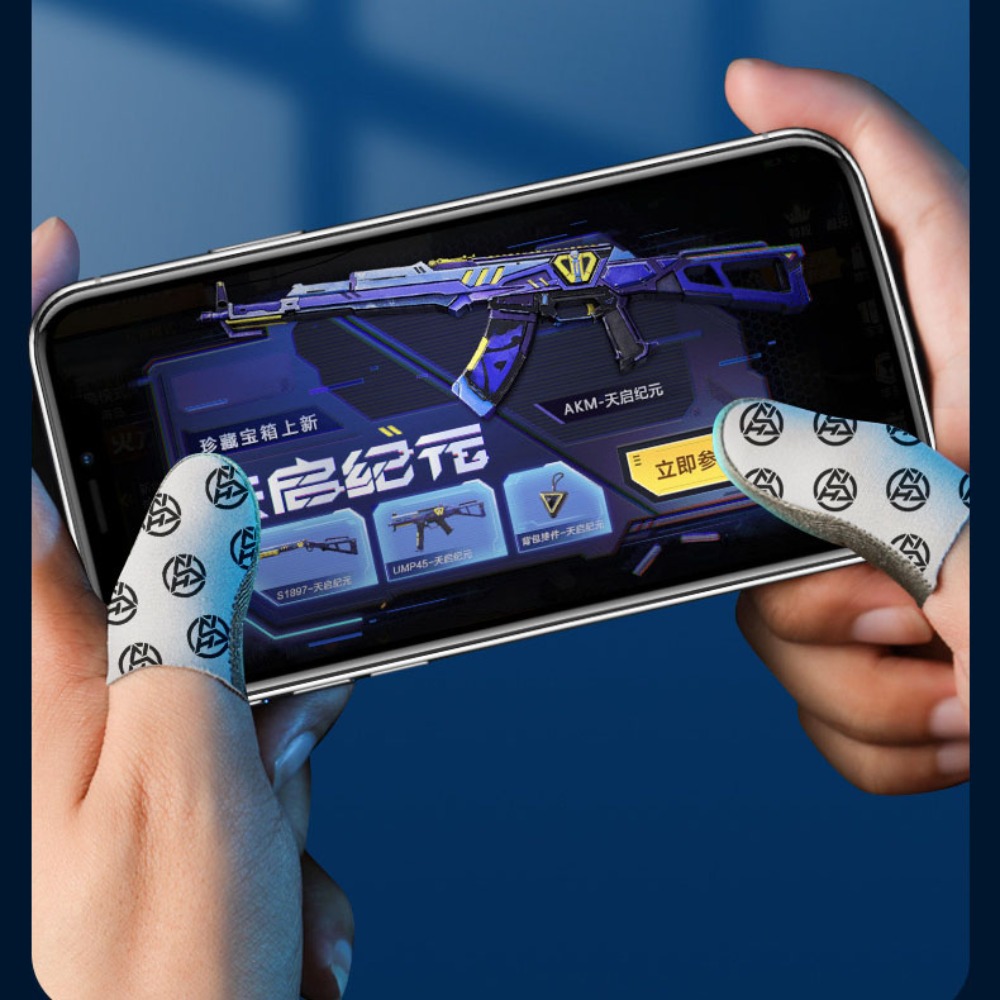 Sarung Jari Anti Selip Serat P - Esports Gaming Competition ulasan dan harga